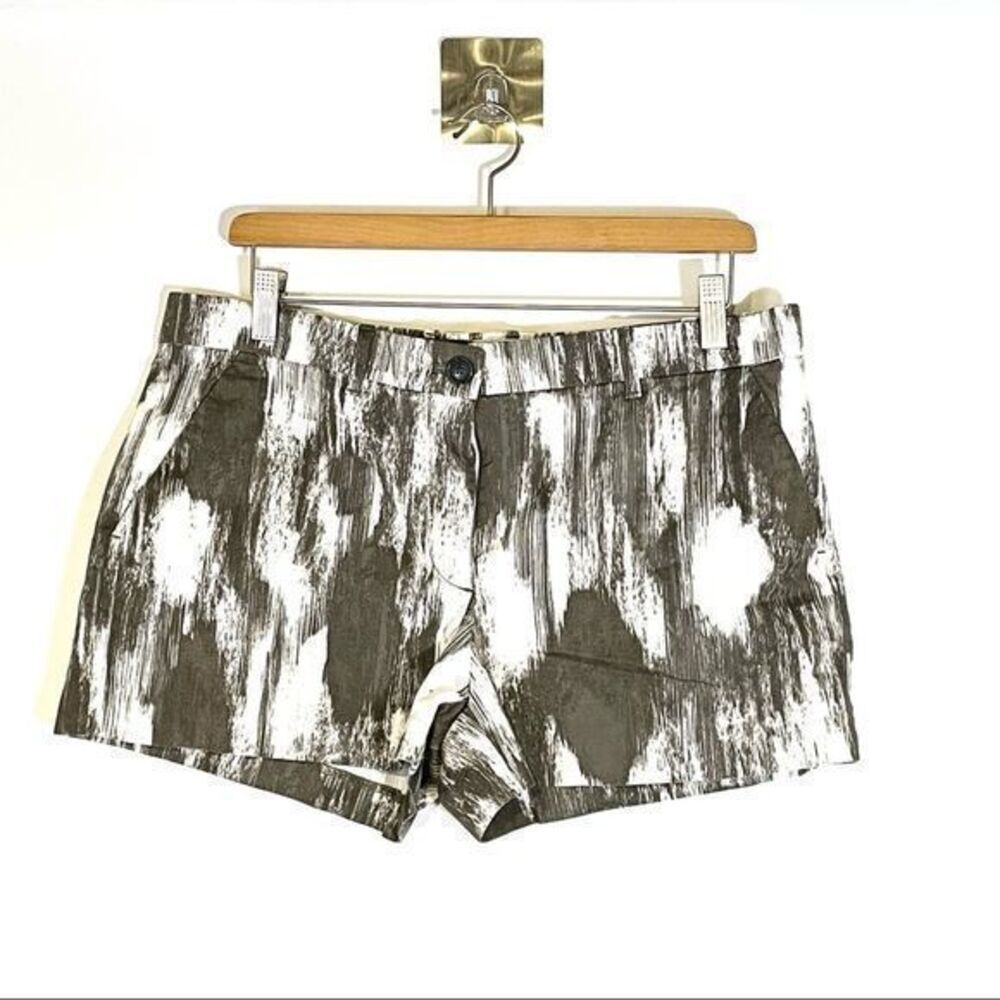 GAP summer shorts sz 10 Khakis by Gap Womens Shorts Army Green White Modern